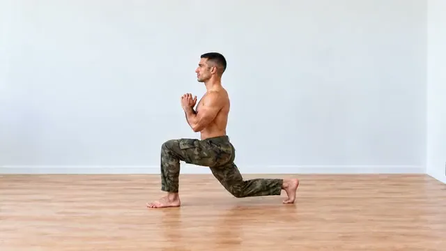 Zancada con salto