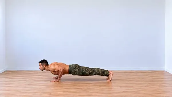 Burpee completo con flexión