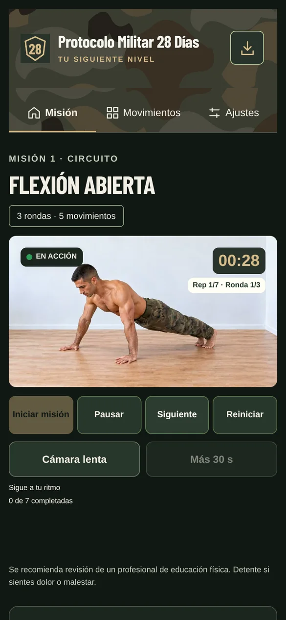 Pantalla real: ronda guiada